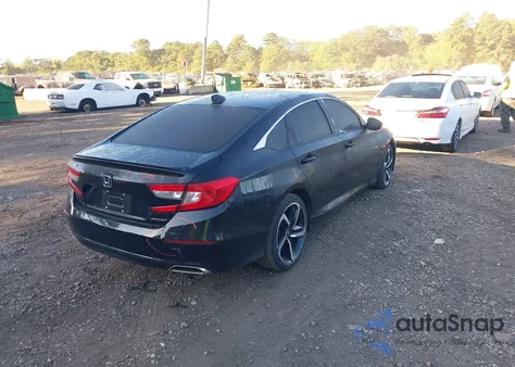 2022 Honda Accord Sport из США, поврежденный, VIN 1HGCV1F37NA116000